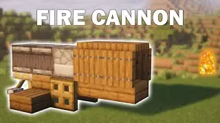 The BEST Fire Charge Cannon in Minecraft 1.21+ (Tutorial)