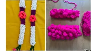 Crochet garland design.