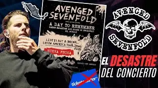 AVENGED SEVENFOLD y el DESASTROSO concierto en M&Eacute;XICO