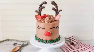 Reindeer Cake Decorating Tutorial