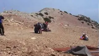 Dust devils on Babadag