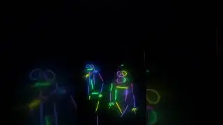 Glow in the dark #fun #funtimes #glowsticks #foryou #walkthrough #bounce #family #dance