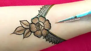 New stylish front hand mehndi design | Easy mehndi design | Simple mehndi | Mehndi design | Mehndi