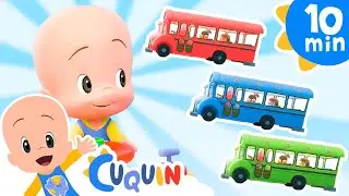 Las ruedas del bus colores y más canciones de Cuquín