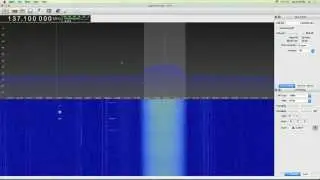 Meteor M2 pass at 20x speed