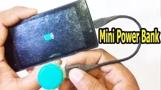 How To Make Emergency Mobile Phone Charger (Power Bank) By Plastic Bottle Caps