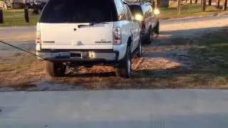 Genoe's Side Recovery Boom Test on a 3500 hd rollback wrecker sidepuller
