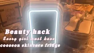 Beauty Hack| Every Girl Must Have| COOSEON&reg; Mini Beauty Fridge