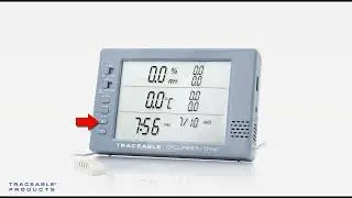 Traceable Excursion-Trac Datalogging Hygrometer - Operating Instruction