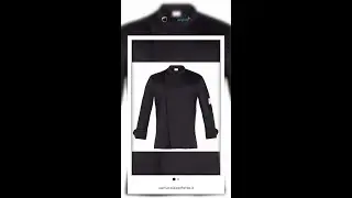 GIBLOR'S - Giacca da chef augustin da uomo tg. M nero - Q8G00187-U32-M