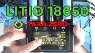 Lítio Baterias 18650 Baratas e de Qualidade no Brasil!, 
