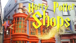 DIAGON ALLEY SHOPS// Every HARRY POTTER Shop in Universal Studios Florida Diagon Alley