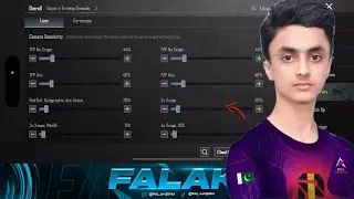 FALAK SENSITIVITY & CONTROL CODE | Falak All Settings Revealed | BGMI / Pubg Mobile