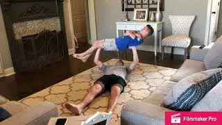Working out Bus Brother style 🤣