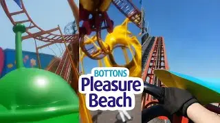 Ranking every Rollercoaster at Bottons Pleasure Beach 🎢| UK Seaside Coasters 2024!