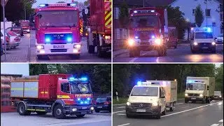 [Evakuierung nach Bombenfund] Einsatzfahrten der Hilfsorganisationen in Aldenhoven am 29.04.19