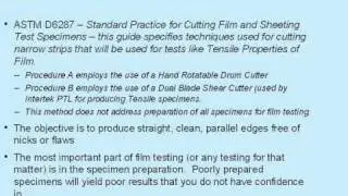 Polymer Film Testing: Techniques and Analysis  - SpecialChem Learning on Demand