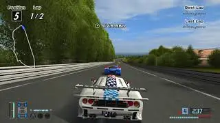 BMW McLaren F1 GTR Race Car Le Mans Lap