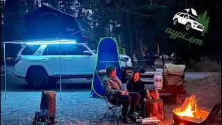 Pinoy Couple sa Canada | Camping in our 4runner | ASMR