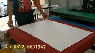 Mesin press Sublim manual Uk. 80cm x 100cm