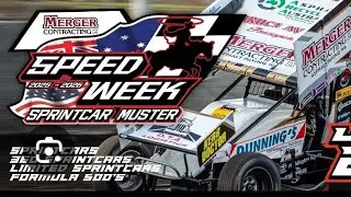 2026 Sprintcar Muster at Perth motorplex-1st U3 Corey Day 2nd U40 Cole Macedo 3rd A1 James McFadden 