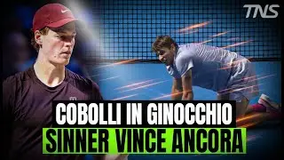 SINNER TRAVOLGE UN OTTIMO COBOLLI NEL DERBY ITALIANO A VIENNA E VOLA AI QUARTI.