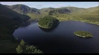 Haweswater & High Street, The Lake District, ariel footage.