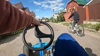 ВЕЛО-ПОКАТУШКИ!Съездили на волгу!
