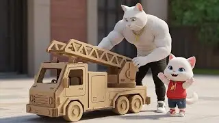 Poor Kitten&rsquo;s Cardboard Fire Truck Was Mocked &mdash; The Ending Will Make You Cry