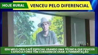 Edu Melo cria café especial usando uma técnica que poucos cafeicultores têm coragem de usar