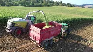 Maish&auml;ckseln 2021 Claas Jaguar 40000 John Deere Case | Mais silage | Maisernte | Corn Silage Harvest
