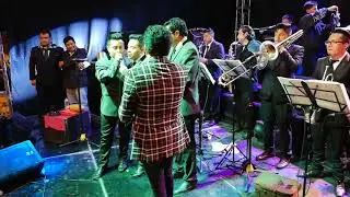 Gerardo Mor&aacute;n y la Orquesta Los del R&iacute;o en la Parroquia El Carm&eacute;n de Tarqui Azuay Ecuador.