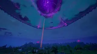 MotherShip door opening above Corny Complex