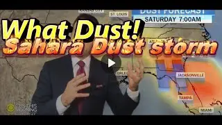 Saharan dust storm  June 27th 2020