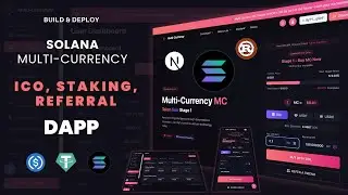 Build & Deploy a Solana Multi-Currency ICO DApp | Accept USDT, USDC & SOL Payments | Rust + Next.js