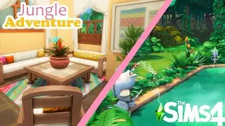 Jungle Adventure Vacation Home |The Sims 4 Speed Build