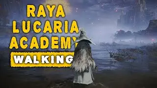 Walking from Lake-Facing Cliffs to Raya Lucaria Academy | Elden Ring Walking All of the Map Part 3
