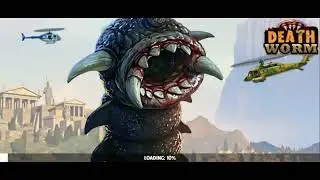 لعبة الدودة القاتلة! 🤯 Death Worm - تدمير كل شيء في طريقك !!!