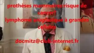 proth&egrave;se mammaire:risque de cancer par vladimir mitz