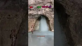 Amarnath Shivling Darshan from Holy Cave | Shri Amarnath Yatra 2024 | #amarnath #shorts