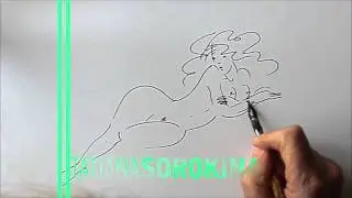 GardeSantal' #9 | doodle | EROTIC | Playful