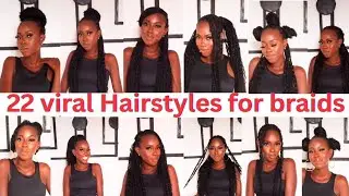 22 cute ways to style boho knotless braids