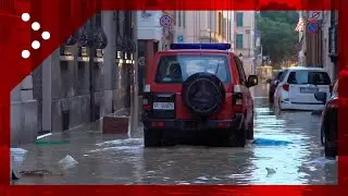 Alluvione a Faenza: il centro del paese allagato nelle prime ore di mercoledì 17 maggio