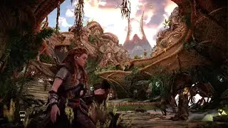 Horizon Forbidden West - Plainsong choir and sunset