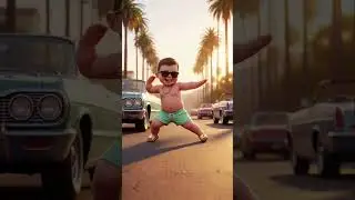 So Cute & Funny! 🤣 Baby & Animals Dance Magic 😱 #shorts #viral