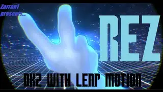 Oculus Rift DK2 with Leap Motion: VREZ