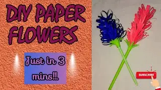 DIY PAPER LILY 🌸|| BEAUTIFUL FLOWERS 💐 || VERY EASY CRAFT ✨️ STEP&ndash;BY&ndash;STEP TUTORIAL 🎀