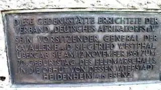 Erwin Rommel Denkmal in Heidenheim