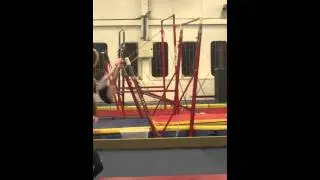 Straddle undershoot catch high bar
