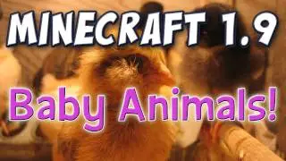 Minecraft - Baby Animals (1.9 Prerelease Part 7)